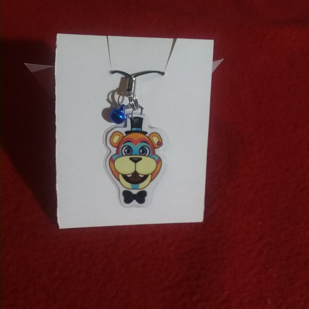 Handmade Laminate Anime Manga Videogame Fnaf Charm!